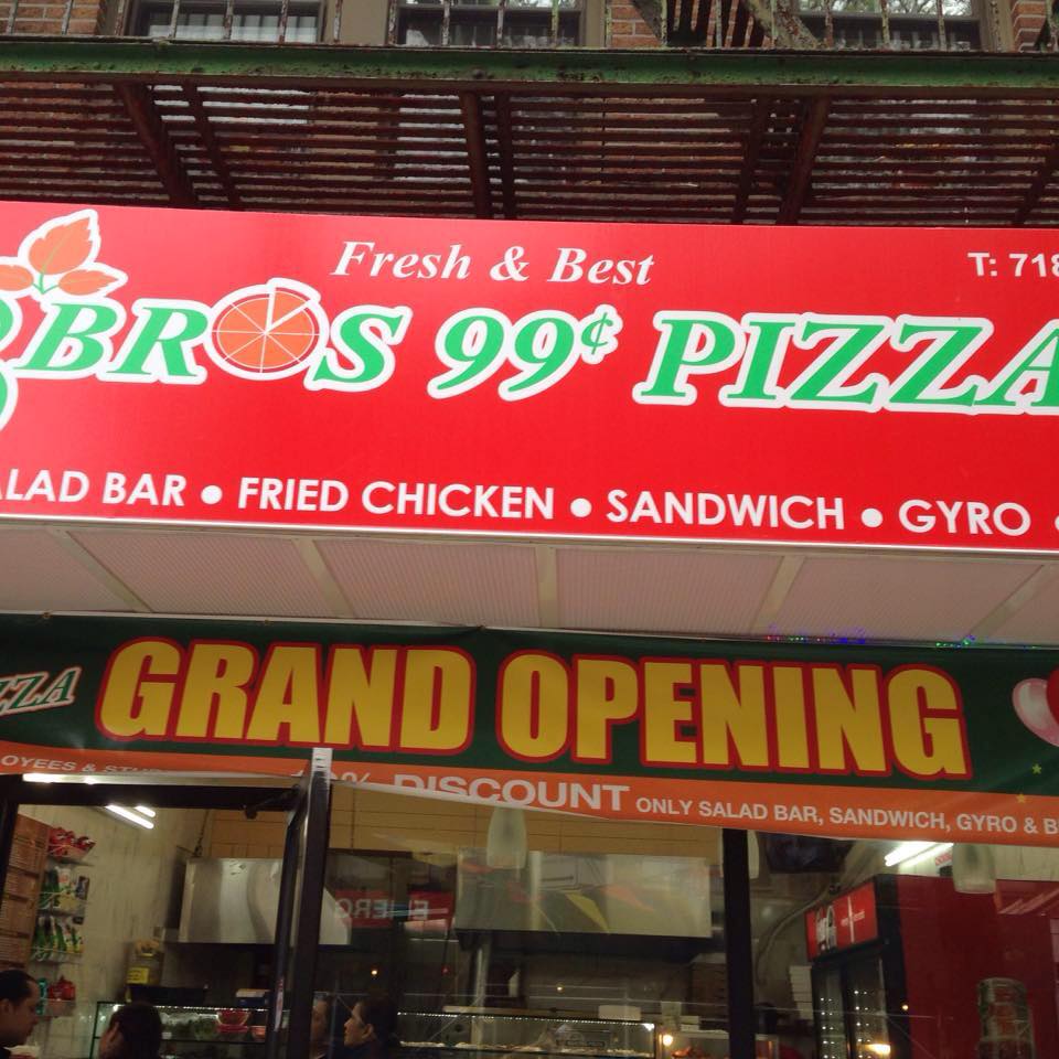 Photo of 3 Bros 99 Cent Pizza in Queens City, New York, United States - 3 Picture of Restaurant, Food, Point of interest, Establishment