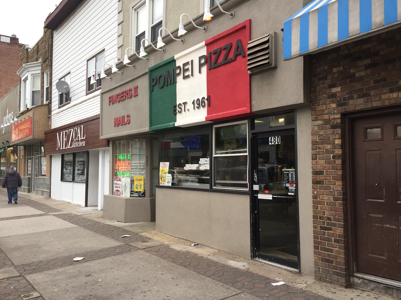 Photo of Pompei Pizza in Bayonne City, New Jersey, United States - 1 Picture of Restaurant, Food, Point of interest, Establishment