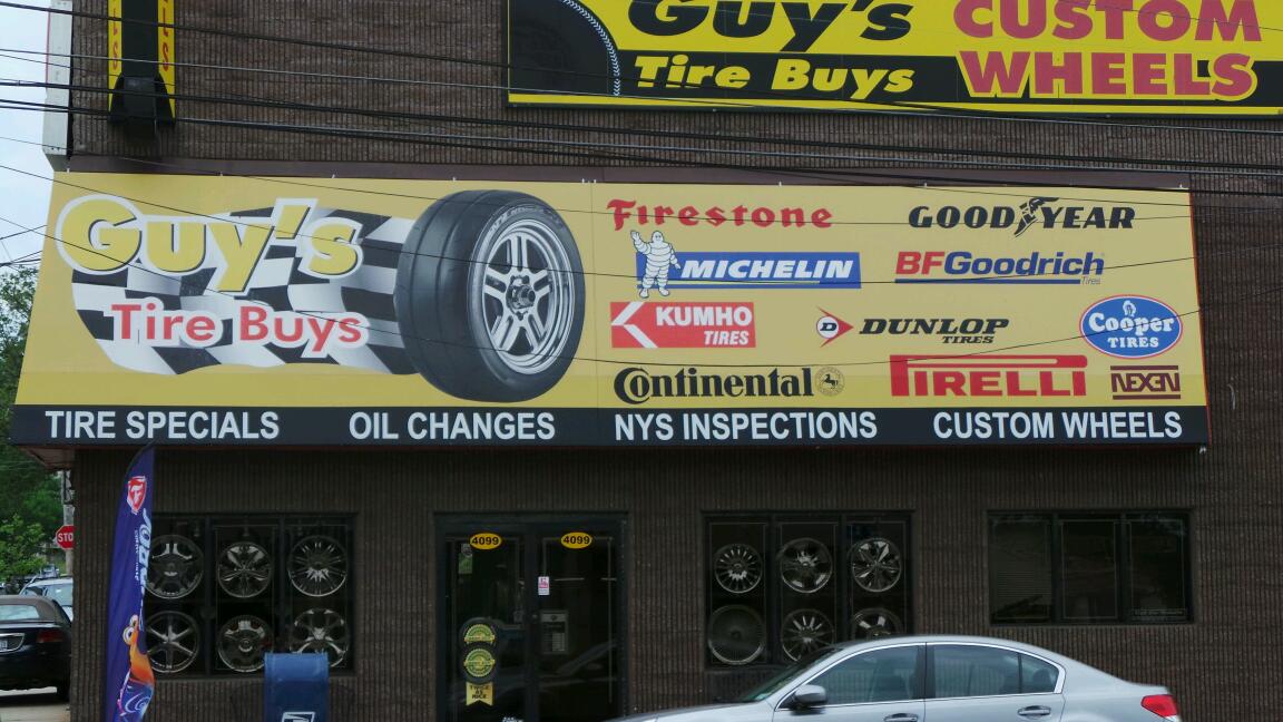 Photo of Guy's Tire Buys in Staten Island City, New York, United States - 1 Picture of Point of interest, Establishment, Store, Car repair