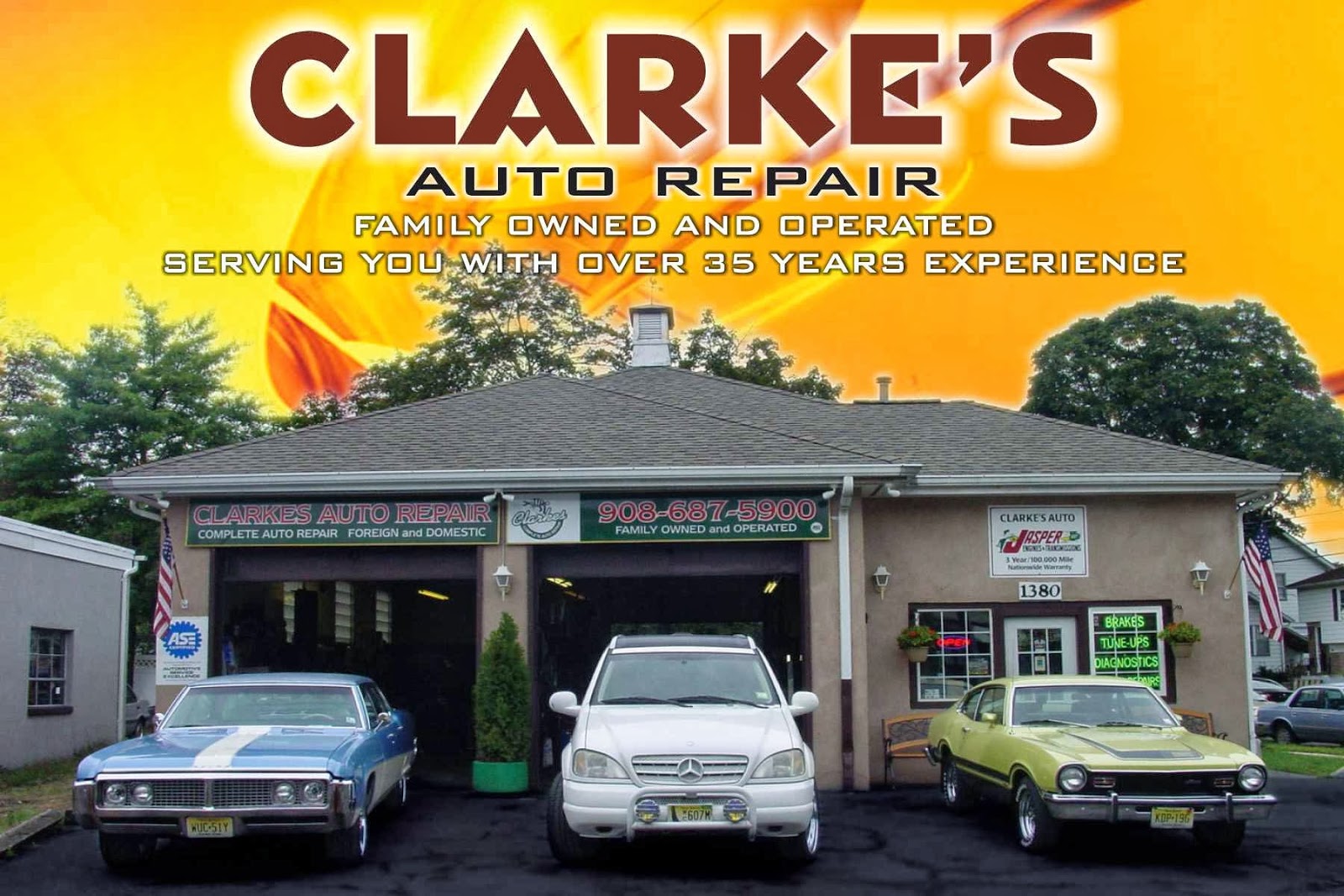 Photo of Clarke's Auto Repair in Union City, New Jersey, United States - 1 Picture of Point of interest, Establishment, Car repair