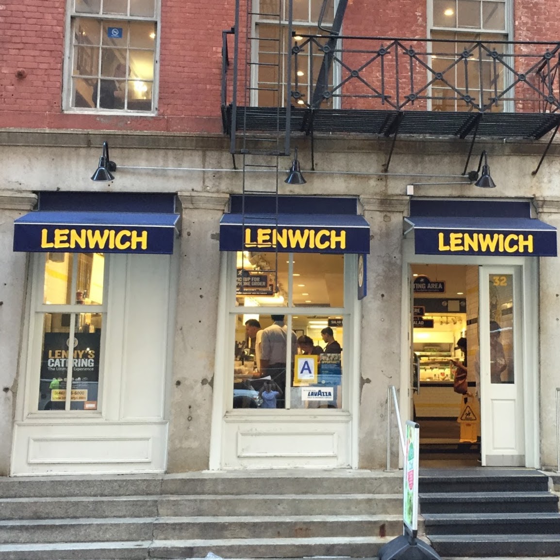 Photo of Lenwich in New York City, New York, United States - 1 Picture of Restaurant, Food, Point of interest, Establishment, Store, Cafe