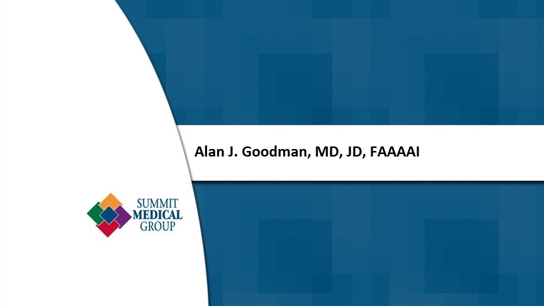 Photo of Alan J. Goodman, MD, JD, FAAAAI in Livingston City, New Jersey, United States - 1 Picture of Point of interest, Establishment, Health, Doctor