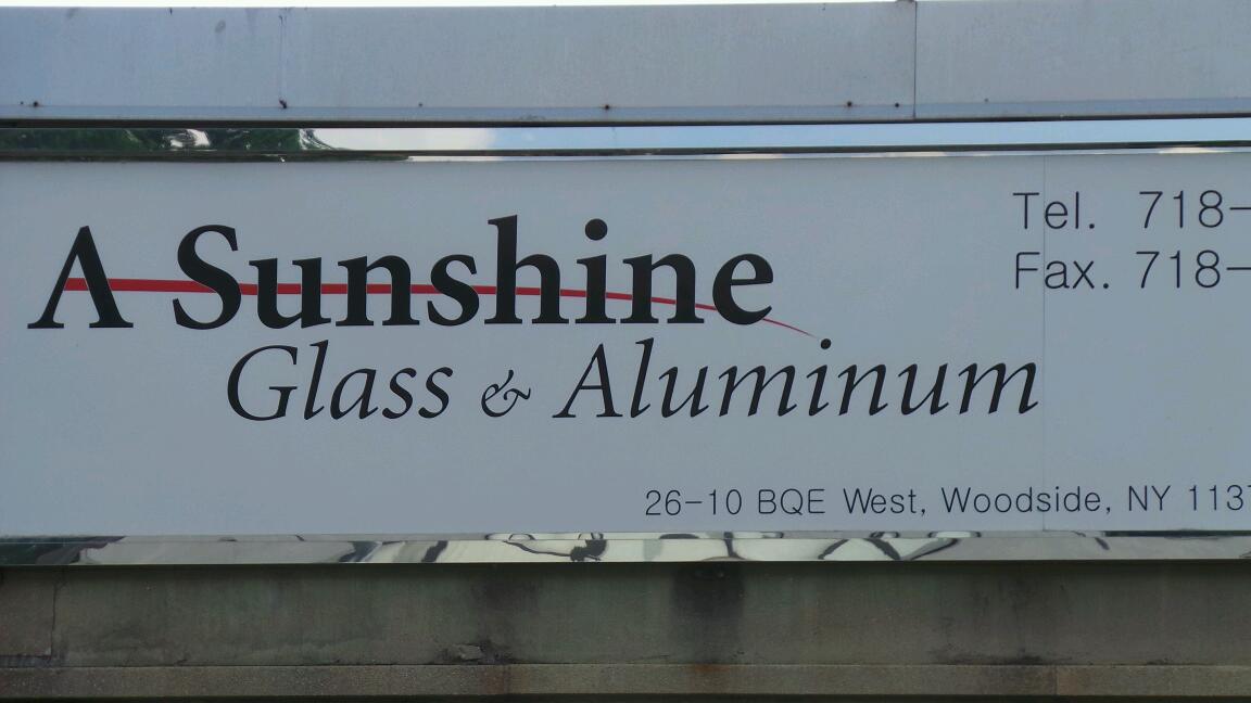 Photo of A Sunshine Glass & Aluminum in Woodside City, New York, United States - 2 Picture of Point of interest, Establishment, Store