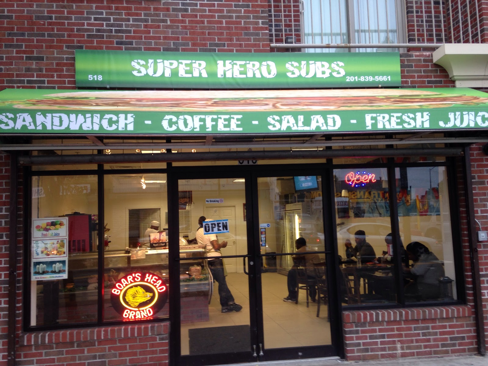 Photo of Superhero Subs in Jersey City, New Jersey, United States - 1 Picture of Restaurant, Food, Point of interest, Establishment, Store, Cafe