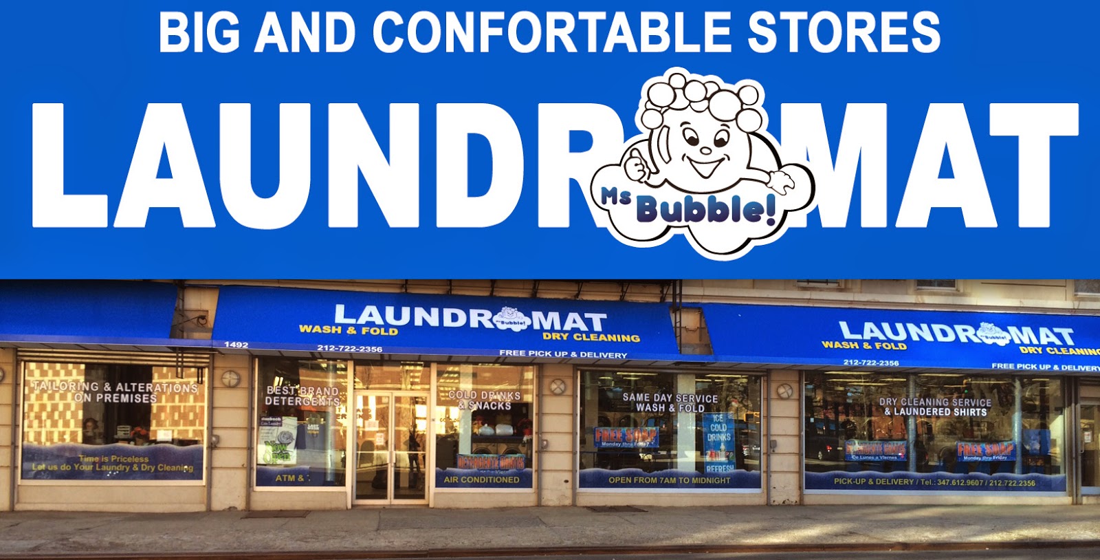 Photo of Miss Bubble Laundromat in New York City, New York, United States - 2 Picture of Point of interest, Establishment, Laundry