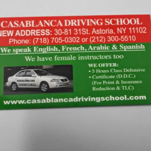 Photo of CASABLANCA DRIVING SCHOOL in Queens City, New York, United States - 1 Picture of Point of interest, Establishment