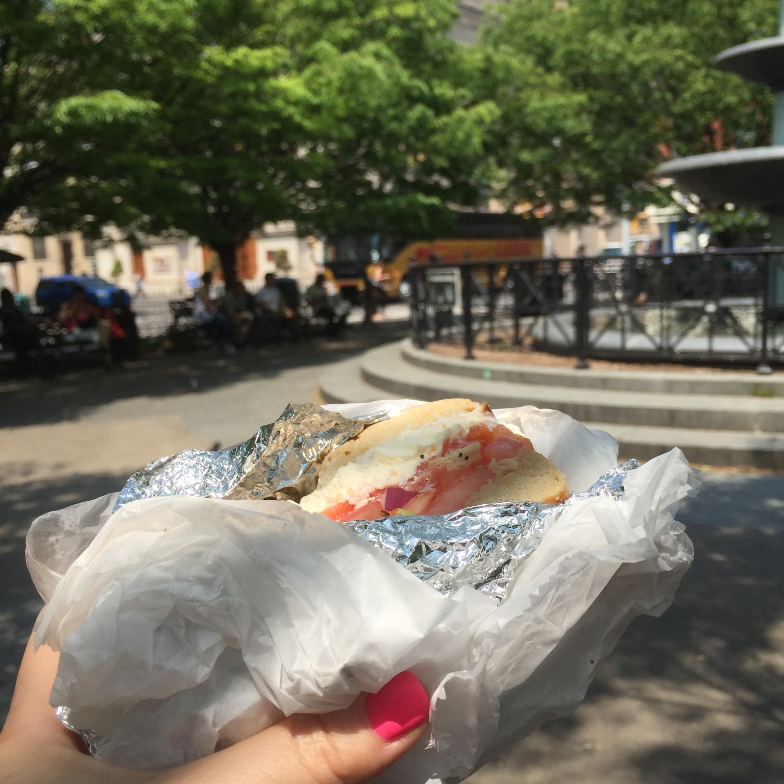 Photo of Bagels On the Square in New York City, New York, United States - 4 Picture of Food, Point of interest, Establishment, Store, Bakery