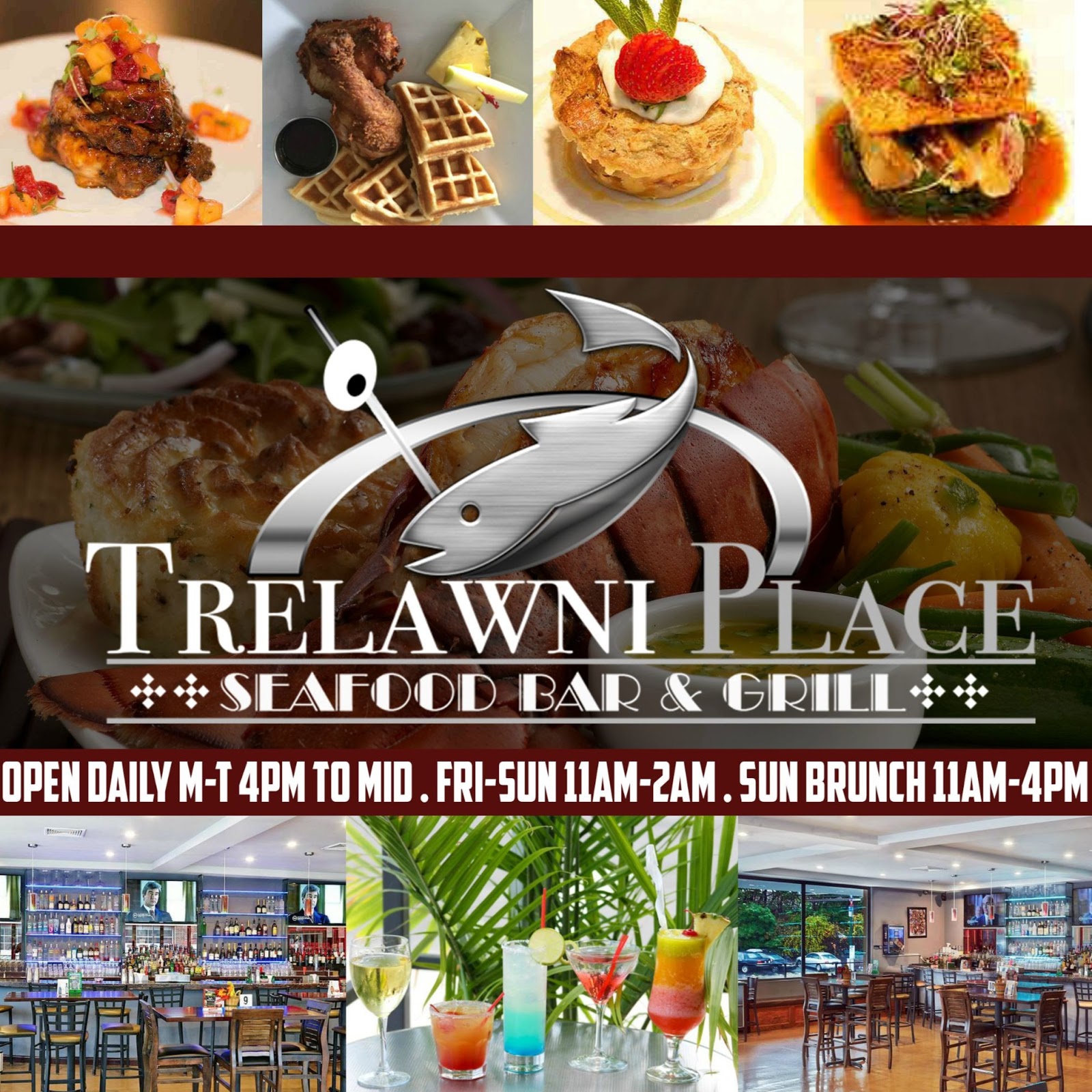 Photo of Trelawni Place in Brooklyn City, New York, United States - 6 Picture of Restaurant, Food, Point of interest, Establishment, Bar