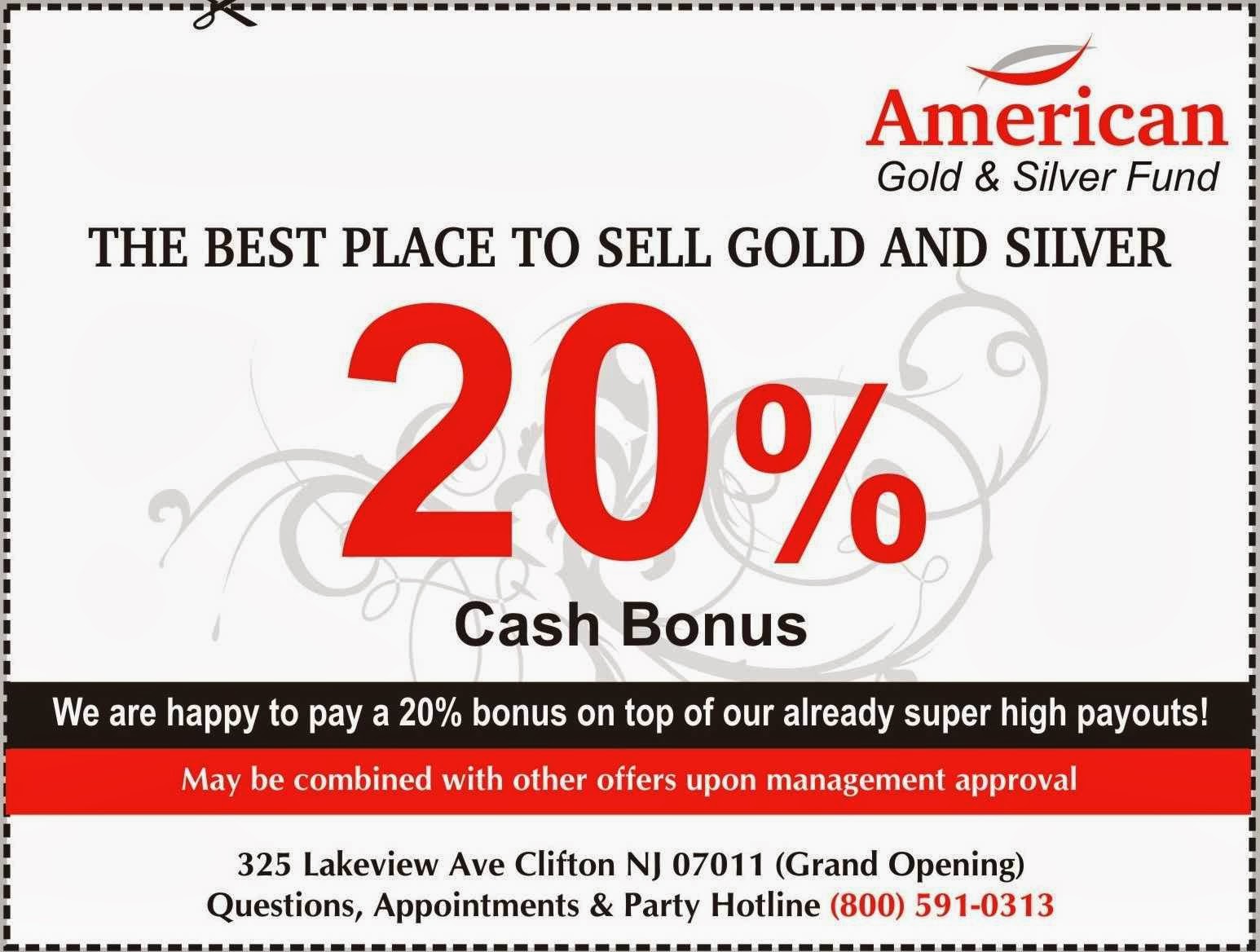 Photo of American Gold and Silver Fund in Clifton City, New Jersey, United States - 2 Picture of Point of interest, Establishment, Finance, Store, Jewelry store