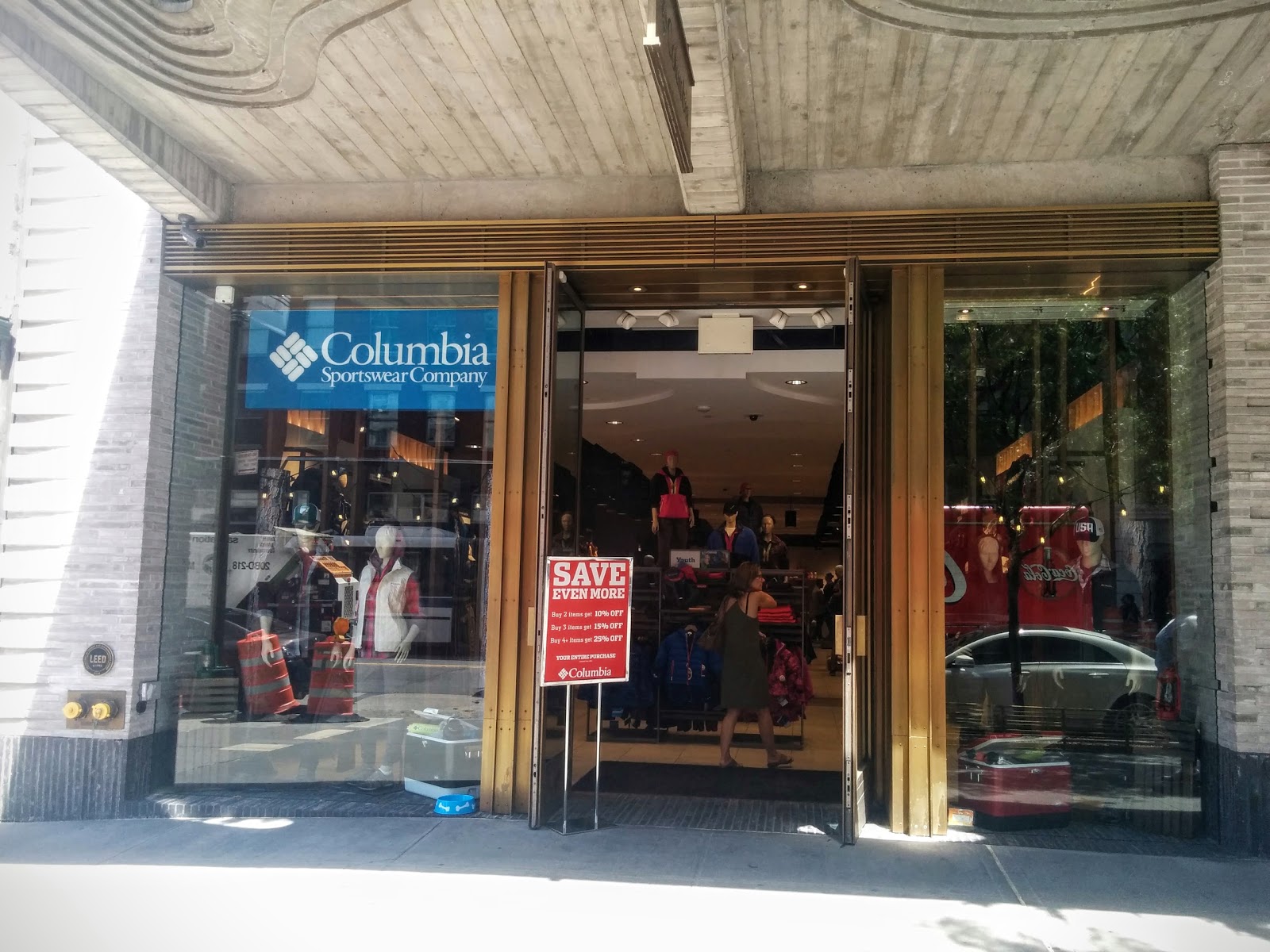 Photo of Columbia Sportswear NYC in New York City, New York, United States - 2 Picture of Point of interest, Establishment, Store, Clothing store, Shoe store