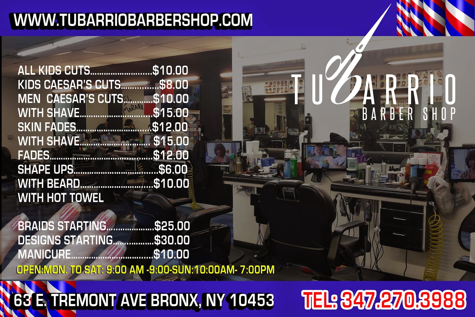 Photo of Tu Barrio Barbershop in Bronx City, New York, United States - 3 Picture of Point of interest, Establishment, Health, Hair care