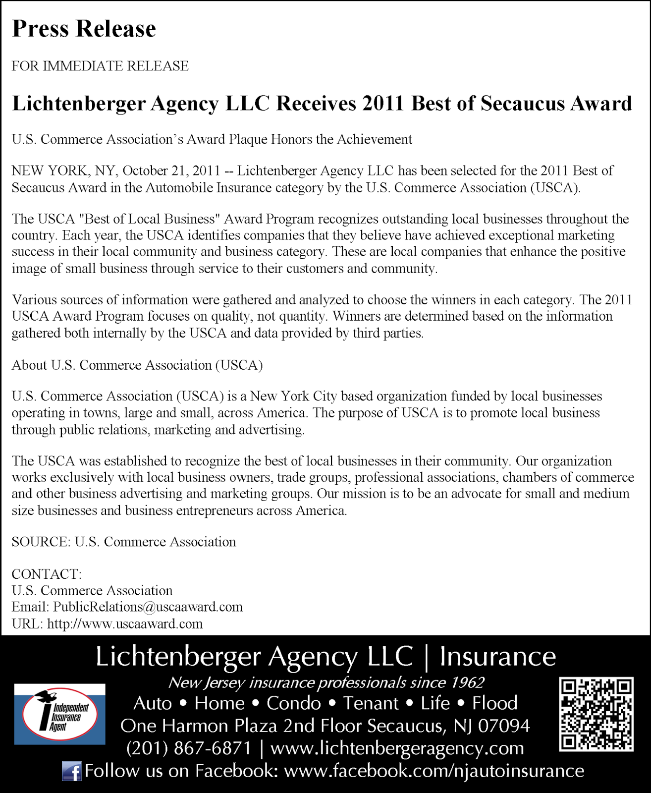 Photo of Lichtenberger Agency LLC in Secaucus City, New Jersey, United States - 3 Picture of Point of interest, Establishment, Insurance agency