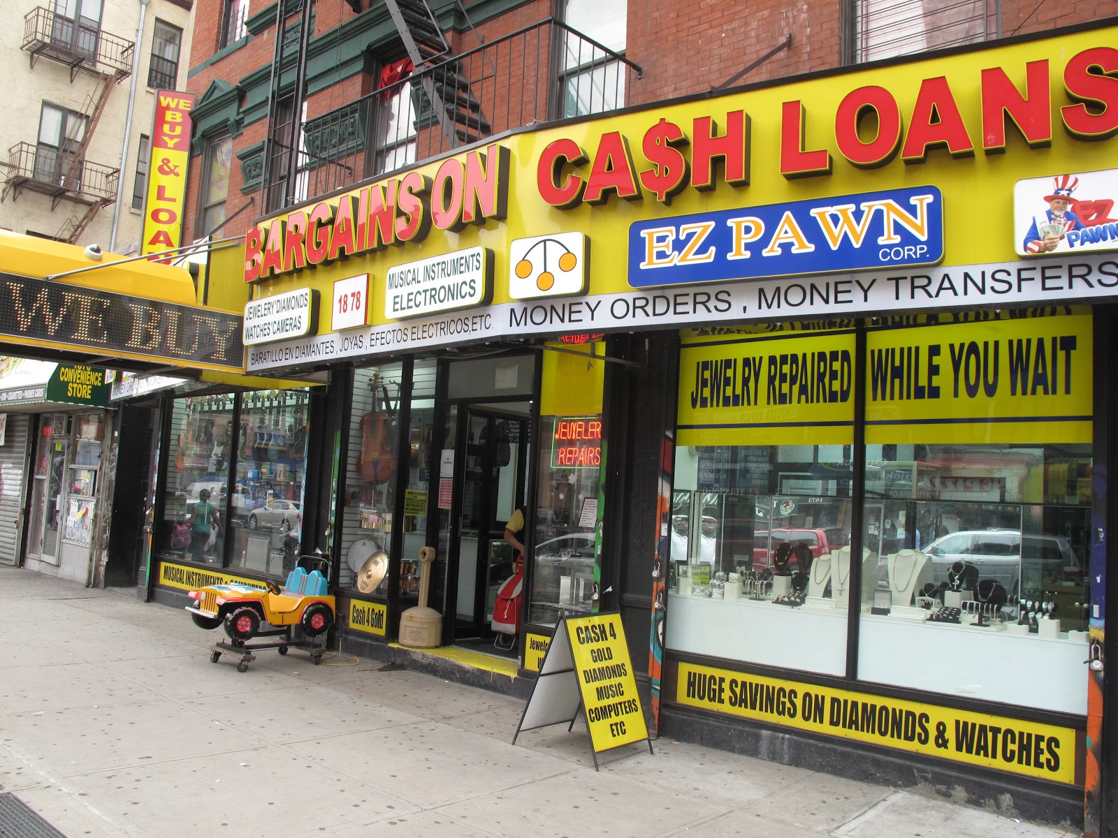 Photo of EZ Pawn Corp in New York City, New York, United States - 1 Picture of Point of interest, Establishment, Finance, Store, Jewelry store, Electronics store
