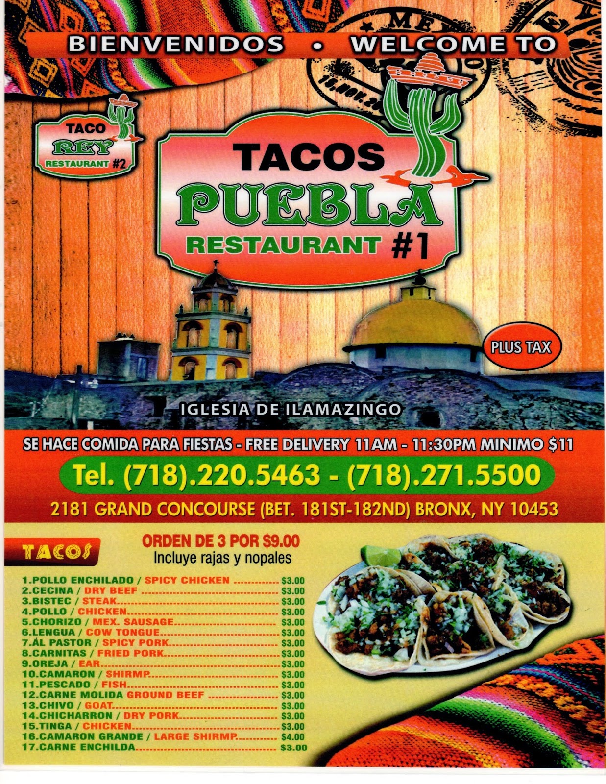 Photo of Taco's Puebla # 1 in Bronx City, New York, United States - 7 Picture of Restaurant, Food, Point of interest, Establishment