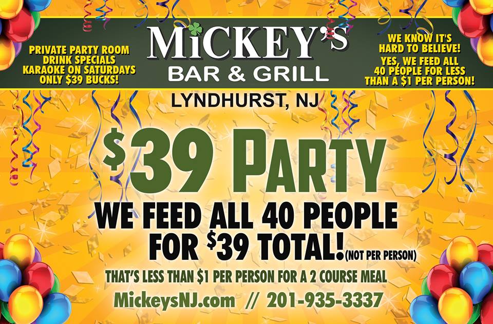 Photo of Mickey's Bar & Grill, Best Sports Bar in Jersey in Lyndhurst City, New Jersey, United States - 7 Picture of Restaurant, Food, Point of interest, Establishment, Bar