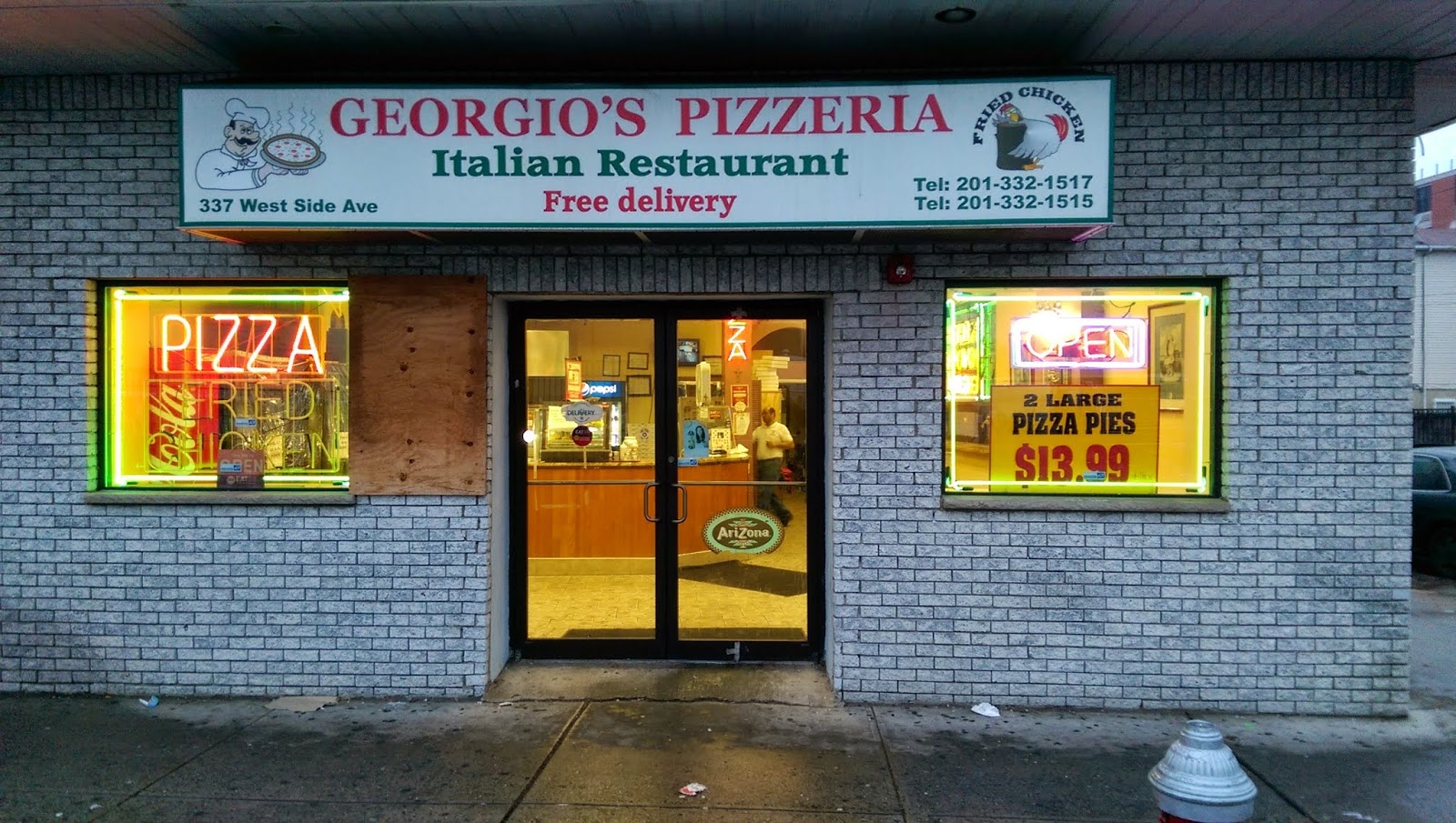 Photo of Georgio's Pizzeria in Jersey City, New Jersey, United States - 1 Picture of Restaurant, Food, Point of interest, Establishment