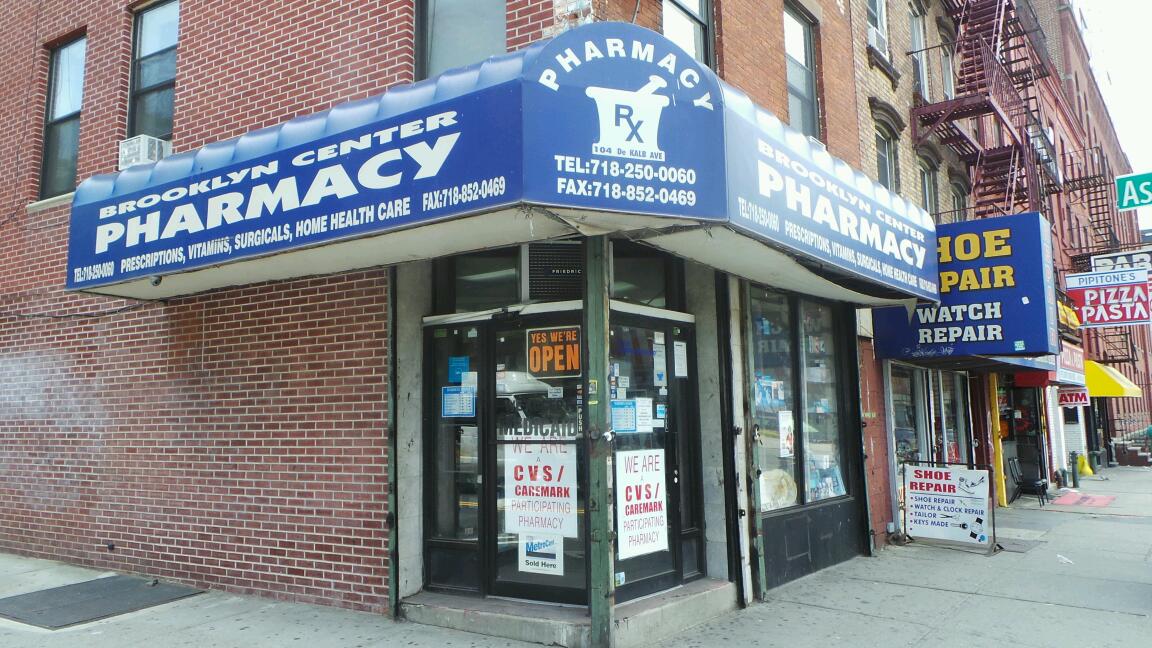 Photo of Brooklyn Center Pharmacy in Kings County City, New York, United States - 1 Picture of Point of interest, Establishment, Store, Health, Pharmacy