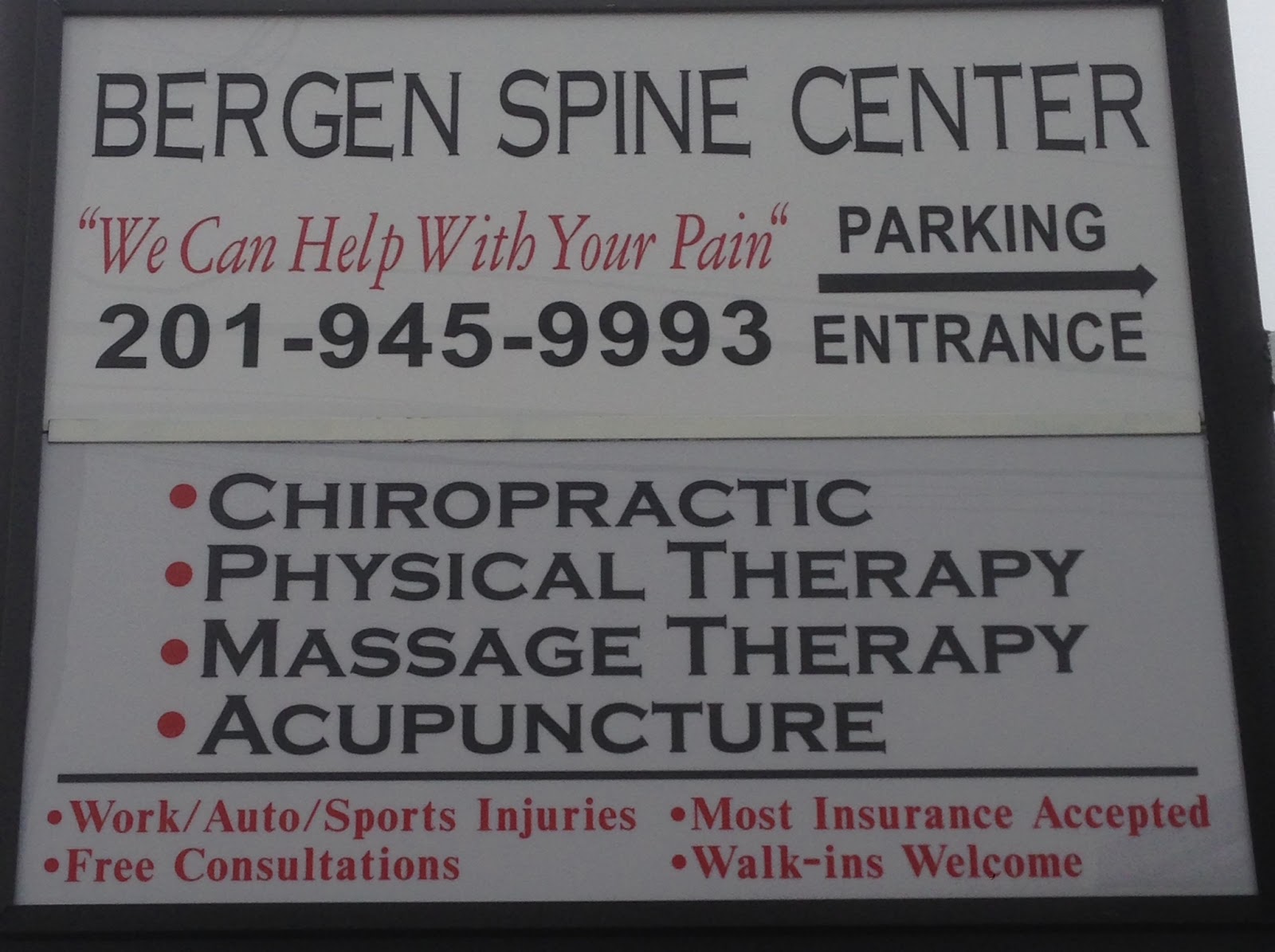 Photo of Bergen Spine Center in Fairview City, New Jersey, United States - 1 Picture of Point of interest, Establishment, Health