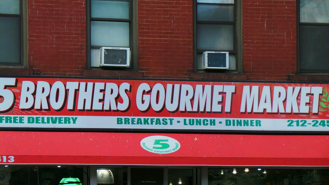 Photo of 5 Brothers Gourmet Market in New York City, New York, United States - 4 Picture of Food, Point of interest, Establishment, Store