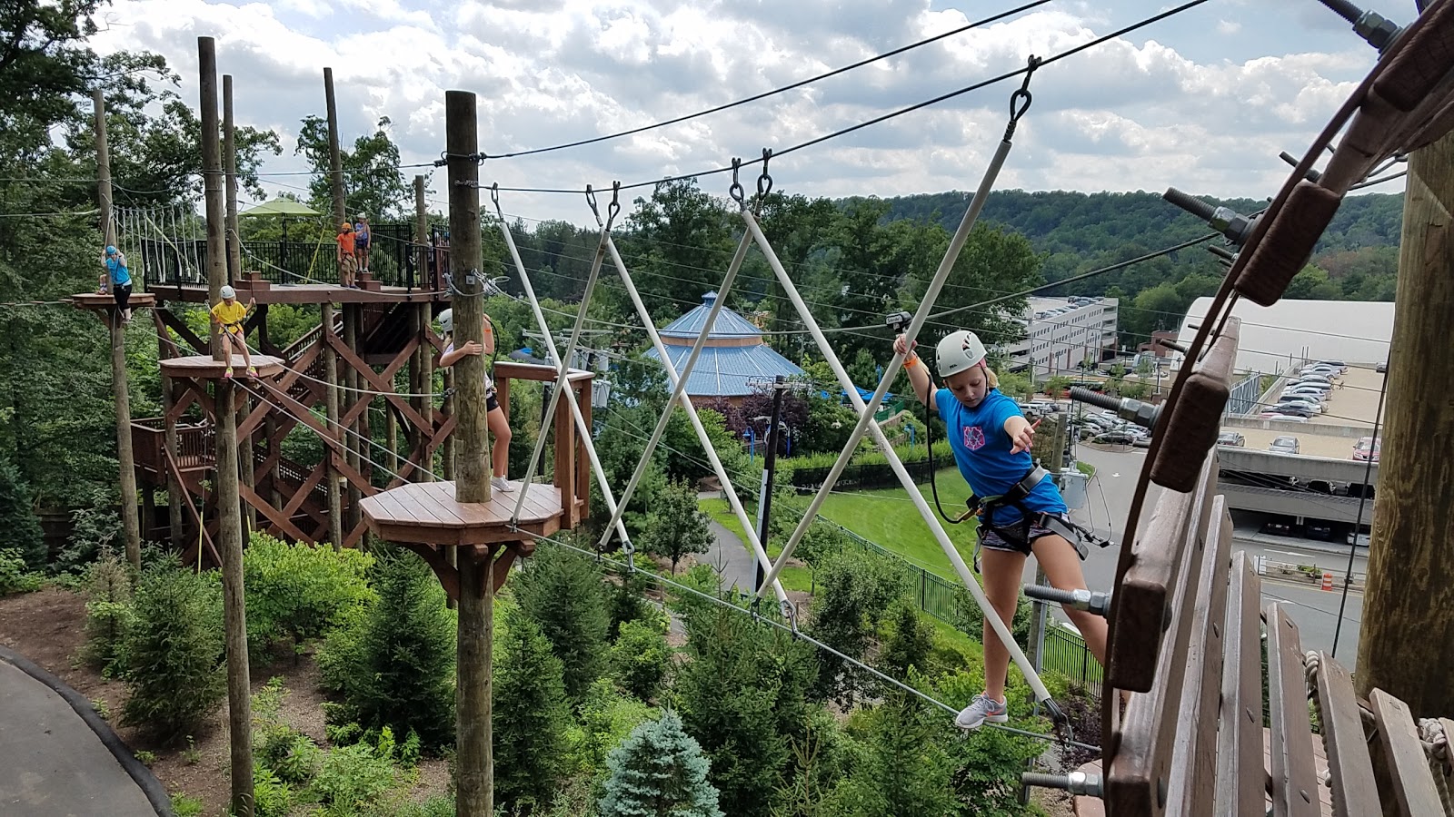 Photo of Treetop Adventure Course in West Orange City, New Jersey, United States - 2 Picture of Point of interest, Establishment, Amusement park