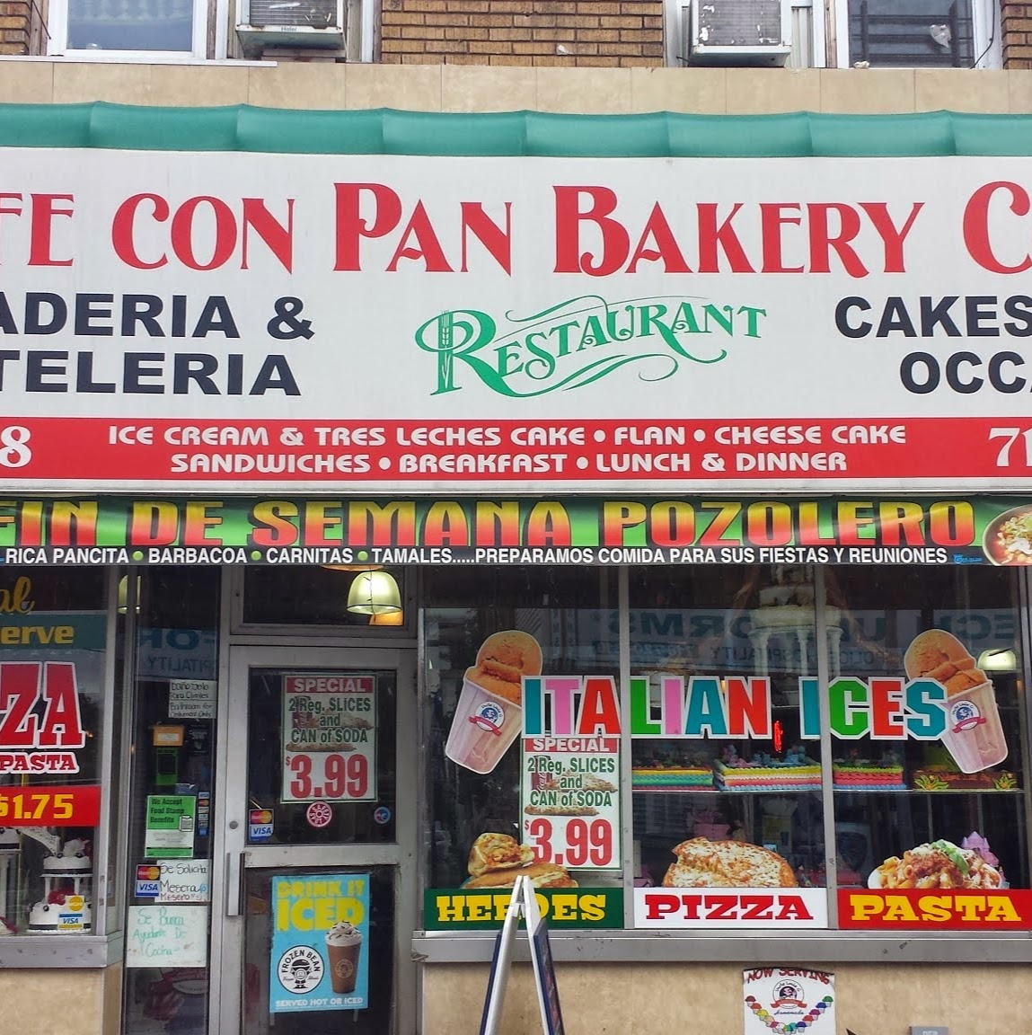 Photo of Cafe Con Pan Bakery & Restaurant in Staten Island City, New York, United States - 1 Picture of Food, Point of interest, Establishment, Store, Bakery