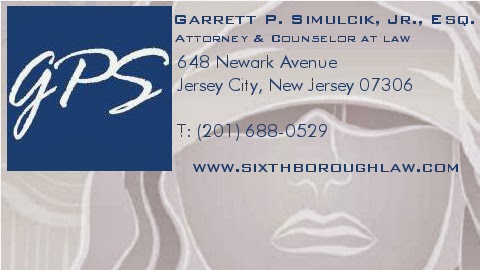 Photo of Law Office of Garrett P. Simulcik, Jr. - Attorney & Counselor at Law in Jersey City, New Jersey, United States - 2 Picture of Point of interest, Establishment