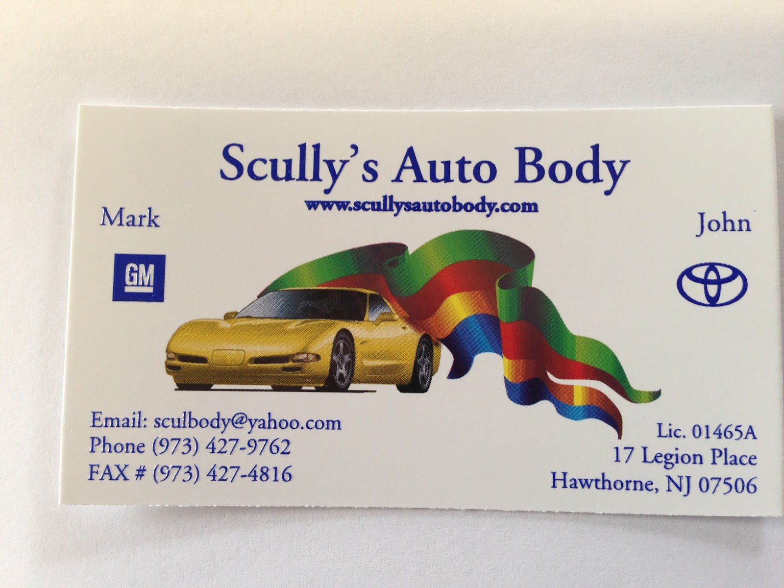 Photo of Scully's Auto Body in Hawthorne City, New Jersey, United States - 1 Picture of Point of interest, Establishment, Car repair