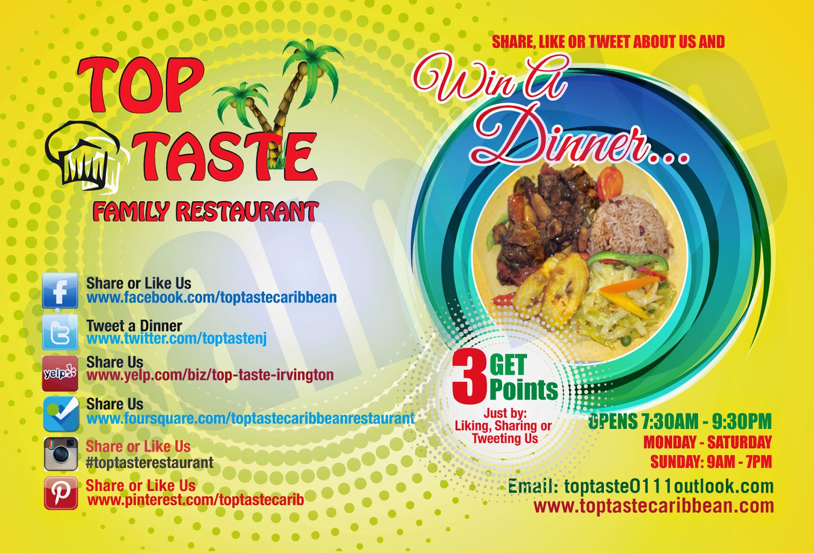 Photo of Top Taste Caribbean Restaurant in Irvington City, New Jersey, United States - 2 Picture of Restaurant, Food, Point of interest, Establishment