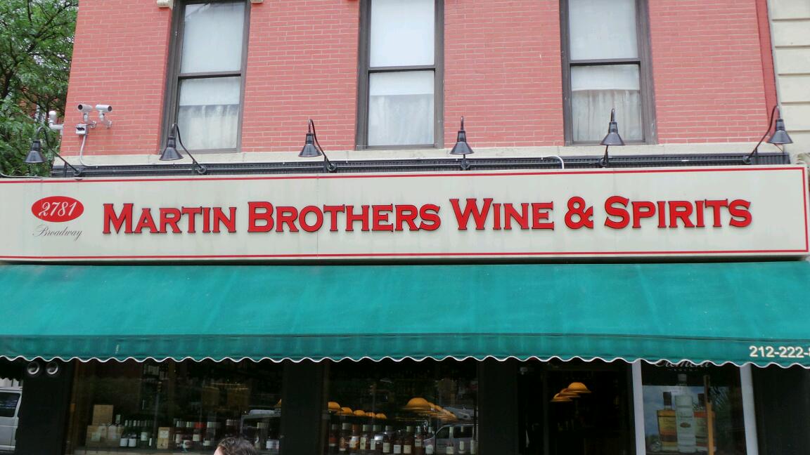 Photo of Martin Brothers Wine & Spirits in New York City, New York, United States - 3 Picture of Food, Point of interest, Establishment, Store, Liquor store