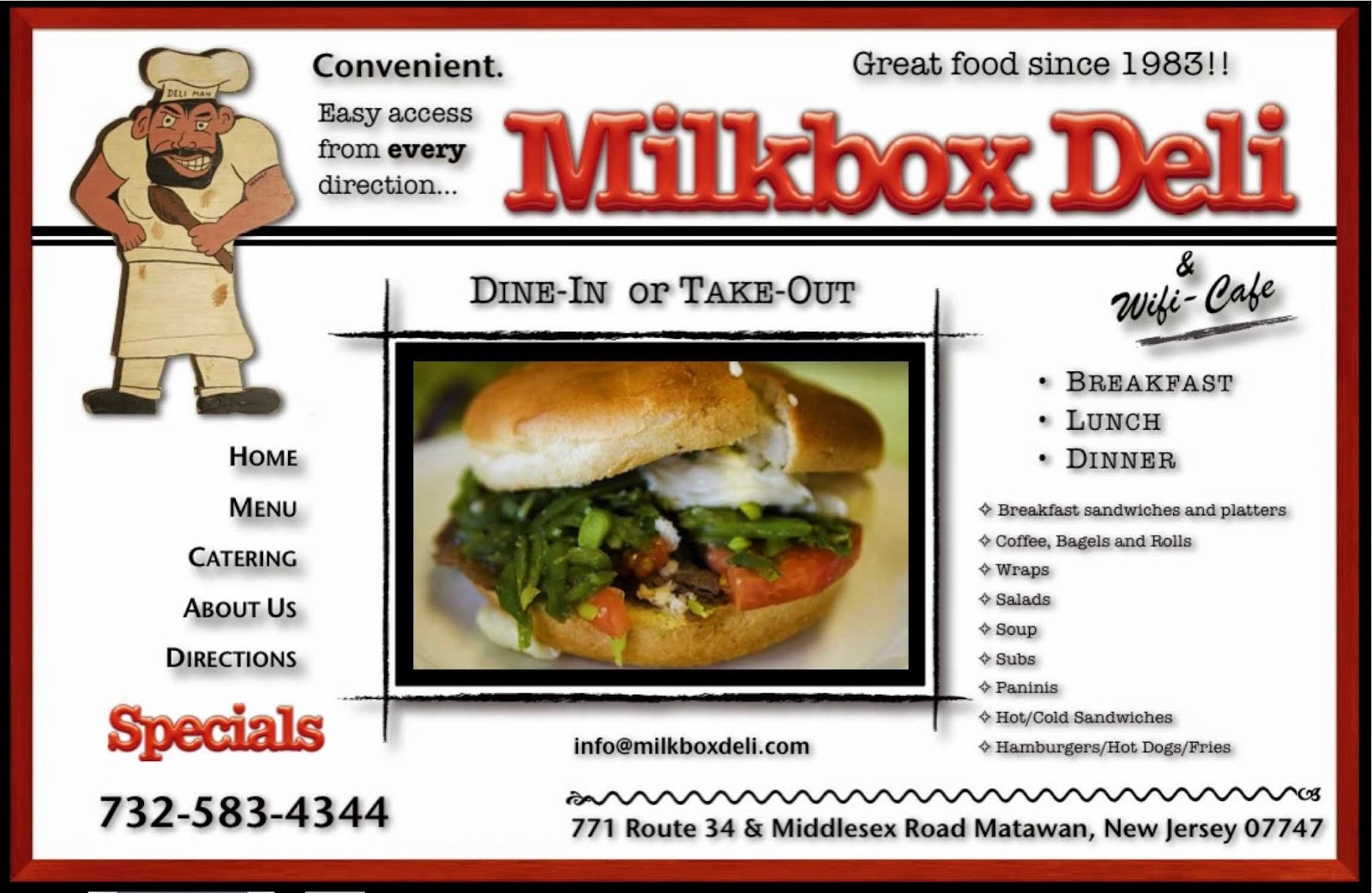 Photo of Milk Box Deli in Matawan City, New Jersey, United States - 1 Picture of Food, Point of interest, Establishment, Store, Convenience store