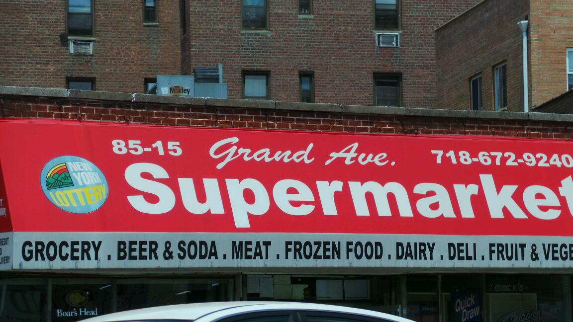Photo of Grand Ave Supermarket in Flushing City, New York, United States - 2 Picture of Food, Point of interest, Establishment, Store, Grocery or supermarket, Liquor store