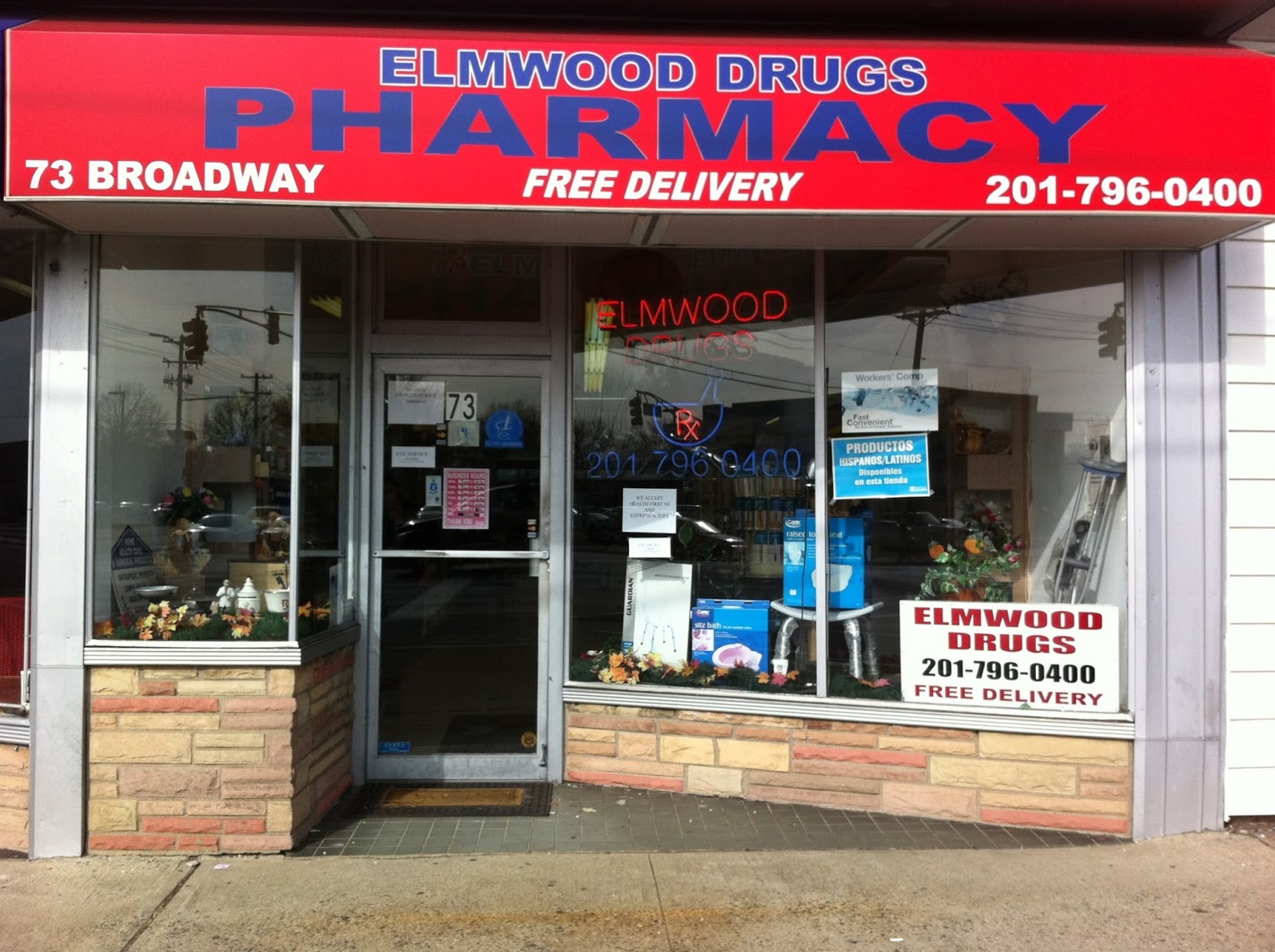 Photo of Elmwood Drugs in Elmwood Park City, New Jersey, United States - 1 Picture of Point of interest, Establishment, Store, Health, Pharmacy