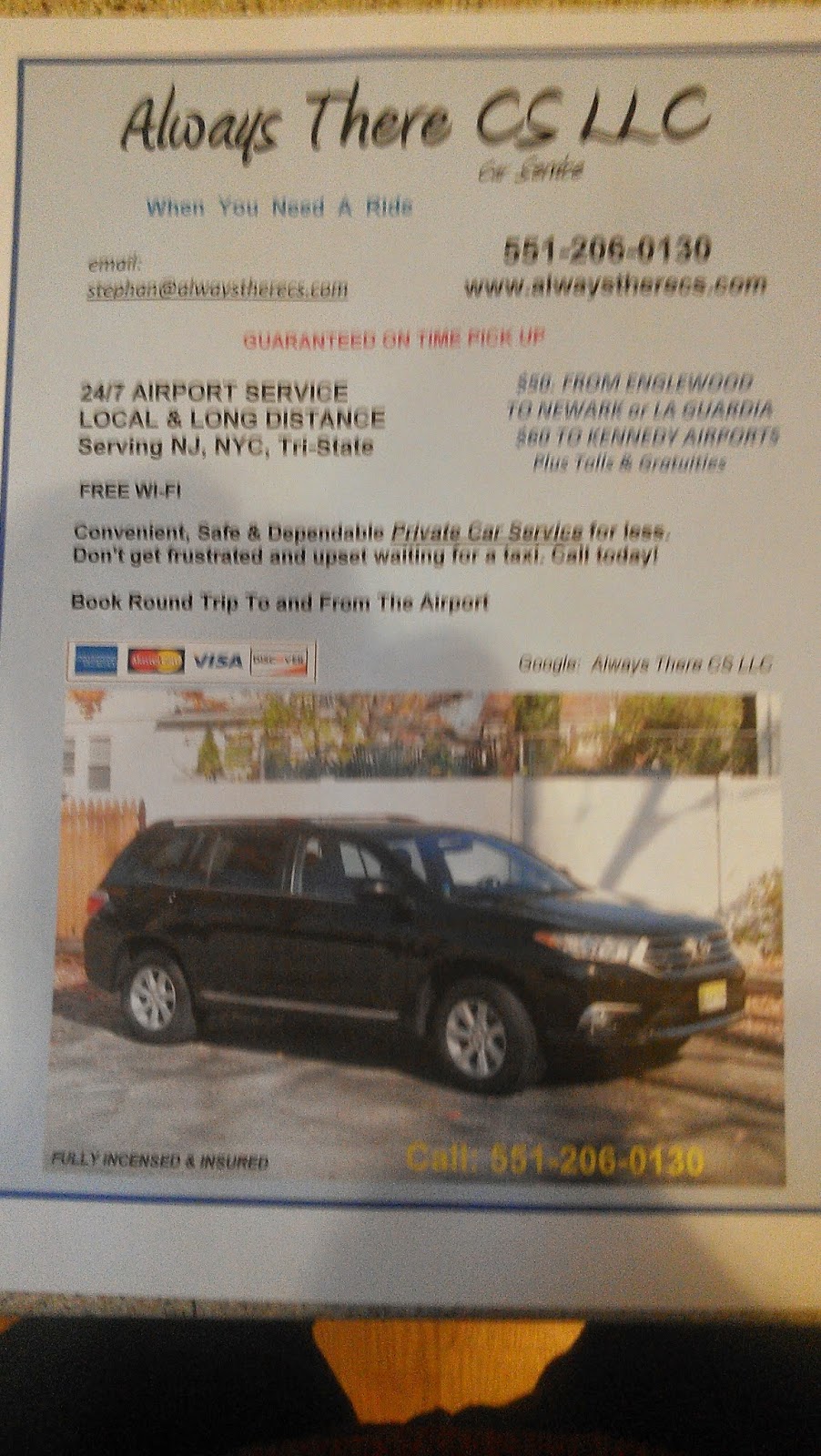 Photo of Always There Car Svc in Englewood City, New Jersey, United States - 1 Picture of Point of interest, Establishment