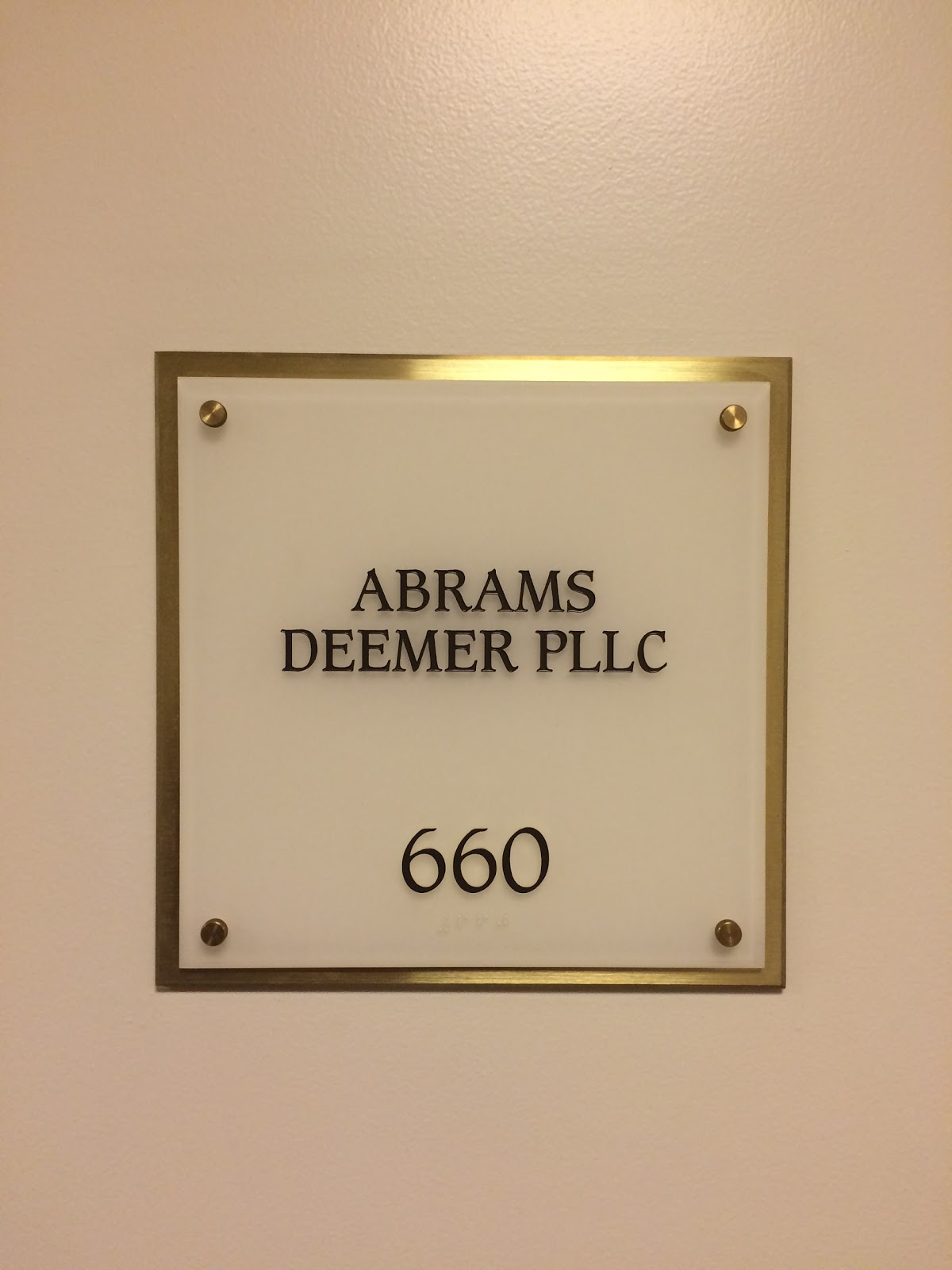 Photo of Abrams Deemer PLLC in New York City, New York, United States - 7 Picture of Point of interest, Establishment