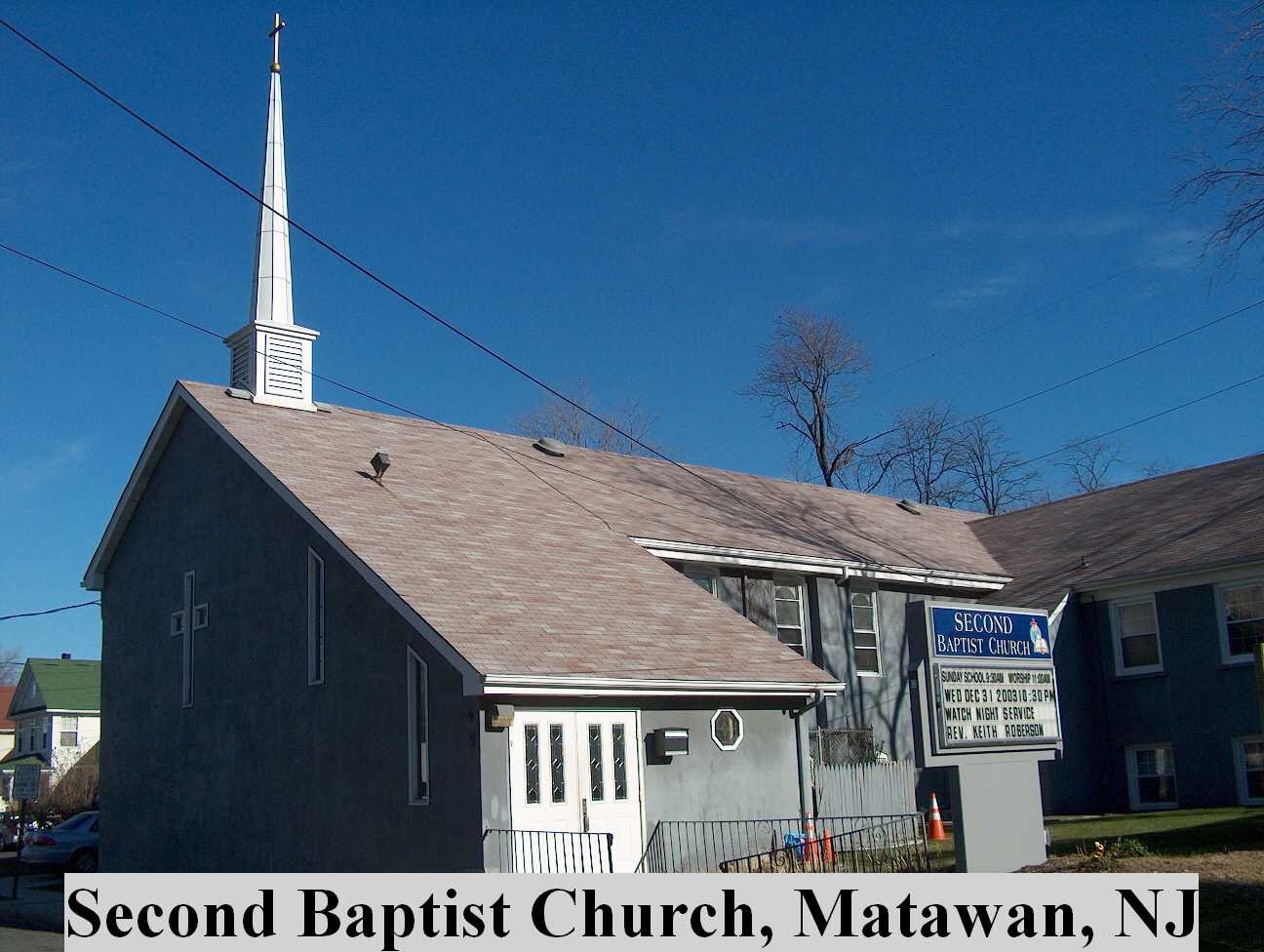 Photo of Second Baptist Church in Matawan City, New Jersey, United States - 1 Picture of Point of interest, Establishment, Church, Place of worship