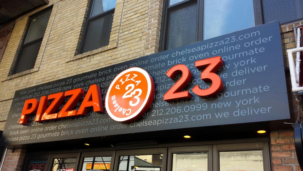 Photo of Chelsea Pizza 23 in New York City, New York, United States - 4 Picture of Restaurant, Food, Point of interest, Establishment, Meal takeaway, Meal delivery