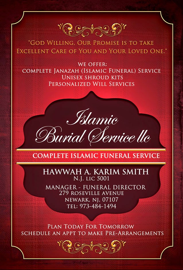 Photo of Islamic Burial Service LLC in Newark City, New Jersey, United States - 2 Picture of Point of interest, Establishment, Funeral home
