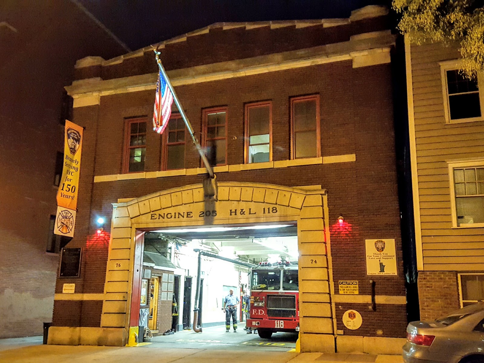 Photo of FDNY Engine 205/Ladder 118 in Kings County City, New York, United States - 2 Picture of Point of interest, Establishment, Fire station