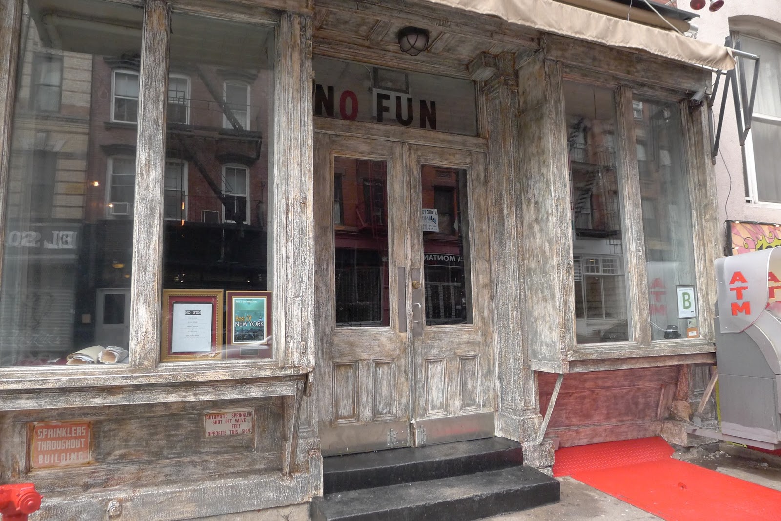 Photo of No Fun in New York City, New York, United States - 1 Picture of Restaurant, Food, Point of interest, Establishment, Bar