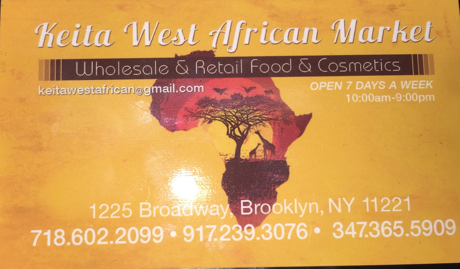 Photo of Keita West African Market in Brooklyn City, New York, United States - 3 Picture of Food, Point of interest, Establishment, Store, Grocery or supermarket