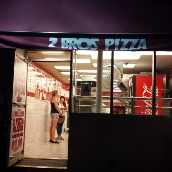 Photo of 2 Bros Pizza in New York City, New York, United States - 1 Picture of Restaurant, Food, Point of interest, Establishment, Meal takeaway, Meal delivery