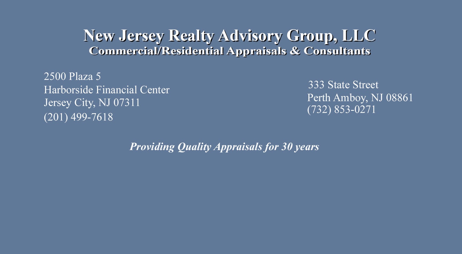 Photo of New Jersey Realty Advisory Group, LLC in Perth Amboy City, New Jersey, United States - 2 Picture of Point of interest, Establishment, Finance