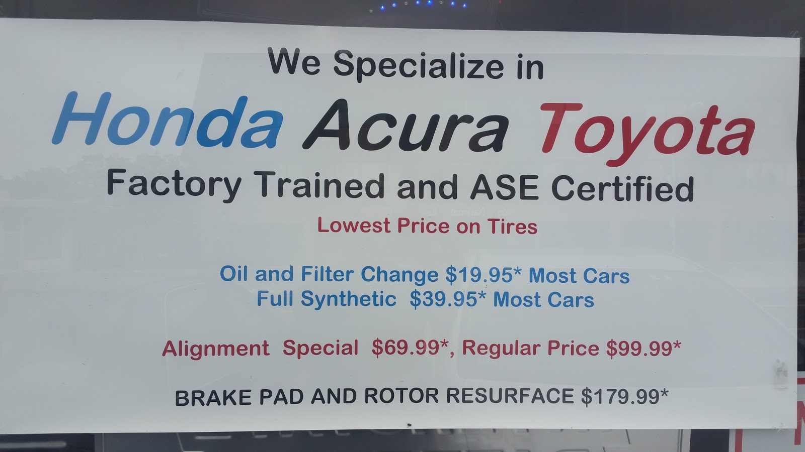 Photo of Friendly Tire and Auto Center LLC in Fair Lawn City, New Jersey, United States - 2 Picture of Point of interest, Establishment, Store, Car repair