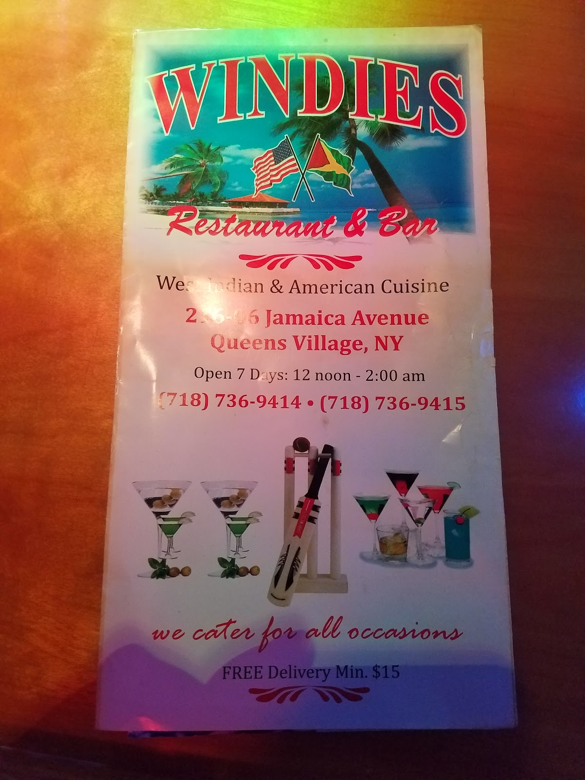 Photo of Windies Restaurant & Bar in Queens City, New York, United States - 8 Picture of Restaurant, Food, Point of interest, Establishment, Bar