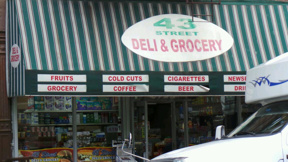 Photo of 43rd St Deli Corp in New York City, New York, United States - 3 Picture of Food, Point of interest, Establishment, Store, Grocery or supermarket