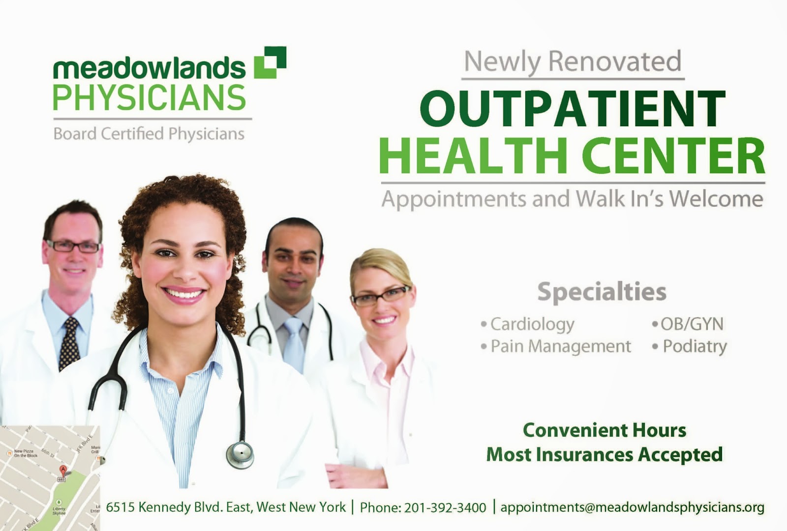 Photo of Meadowlands Physicians Outpatient Health Center in West New York City, New Jersey, United States - 7 Picture of Point of interest, Establishment, Health