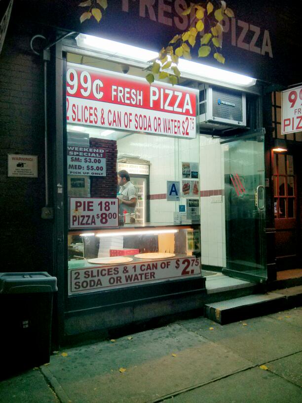 Photo of 99 Cents Fresh Pizza in New York City, New York, United States - 5 Picture of Restaurant, Food, Point of interest, Establishment