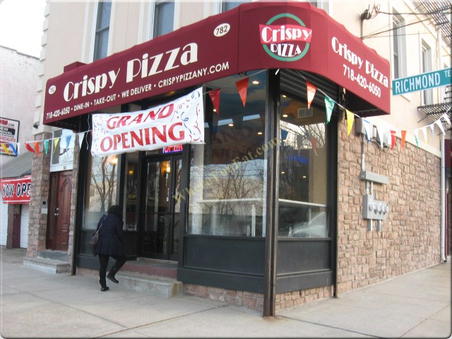 Photo of Crispy Pizza in Staten Island City, New York, United States - 1 Picture of Restaurant, Food, Point of interest, Establishment, Meal takeaway, Meal delivery