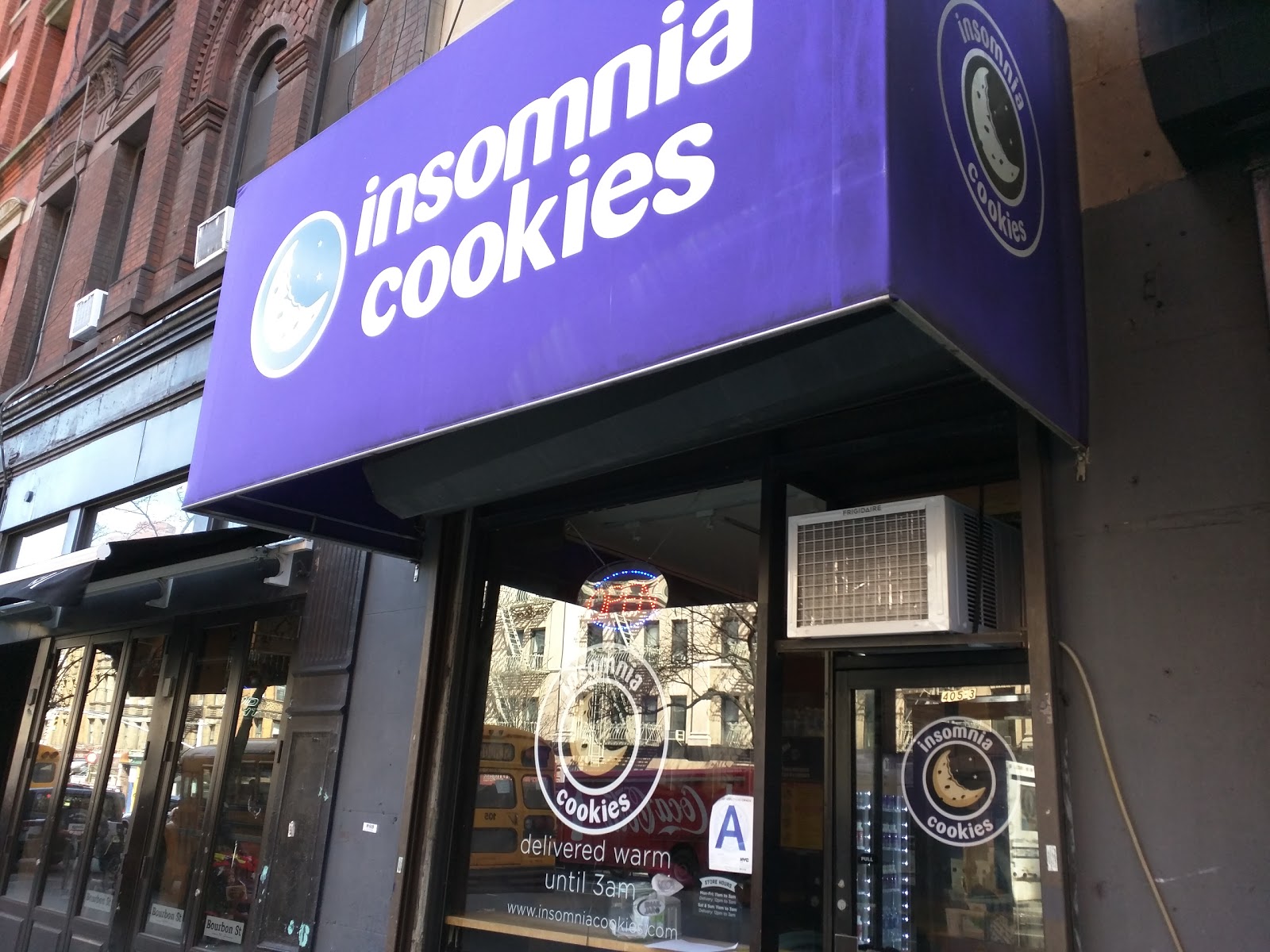 Photo of Insomnia Cookies in New York City, New York, United States - 2 Picture of Restaurant, Food, Point of interest, Establishment, Store, Bakery