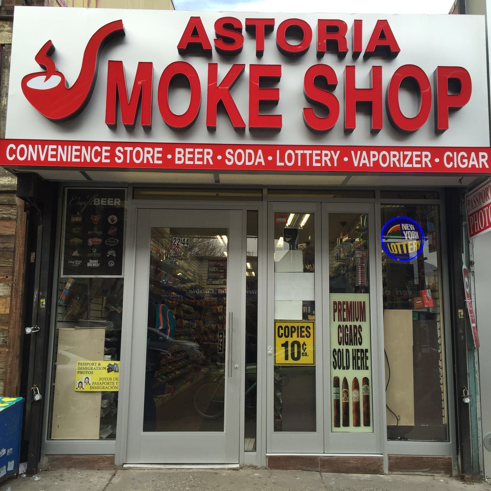 Photo of ASTORIA SMOKE SHOP in Queens City, New York, United States - 1 Picture of Point of interest, Establishment, Store